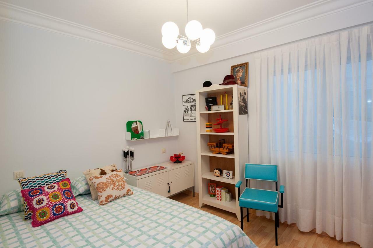 Retro Vintage Recien Reformado En Centro Coruna Apartment A Coruna Bagian luar foto