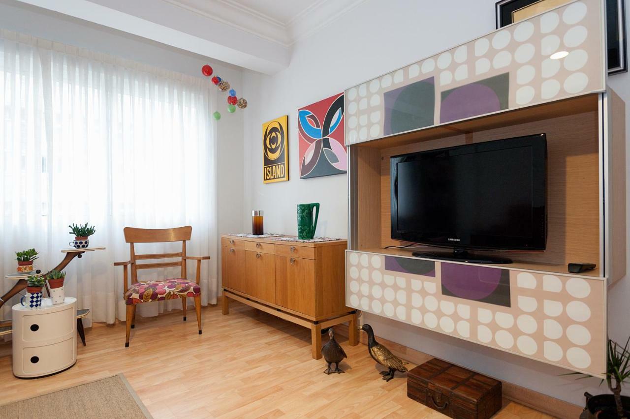 Retro Vintage Recien Reformado En Centro Coruna Apartment A Coruna Bagian luar foto
