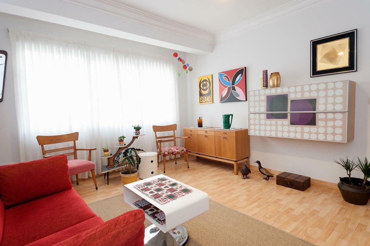 Retro Vintage Recien Reformado En Centro Coruna Apartment A Coruna Bagian luar foto