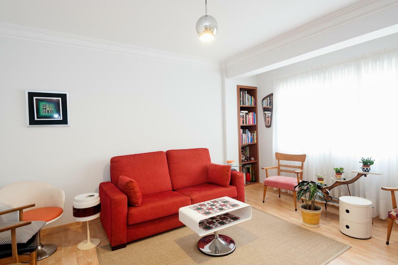 Retro Vintage Recien Reformado En Centro Coruna Apartment A Coruna Bagian luar foto